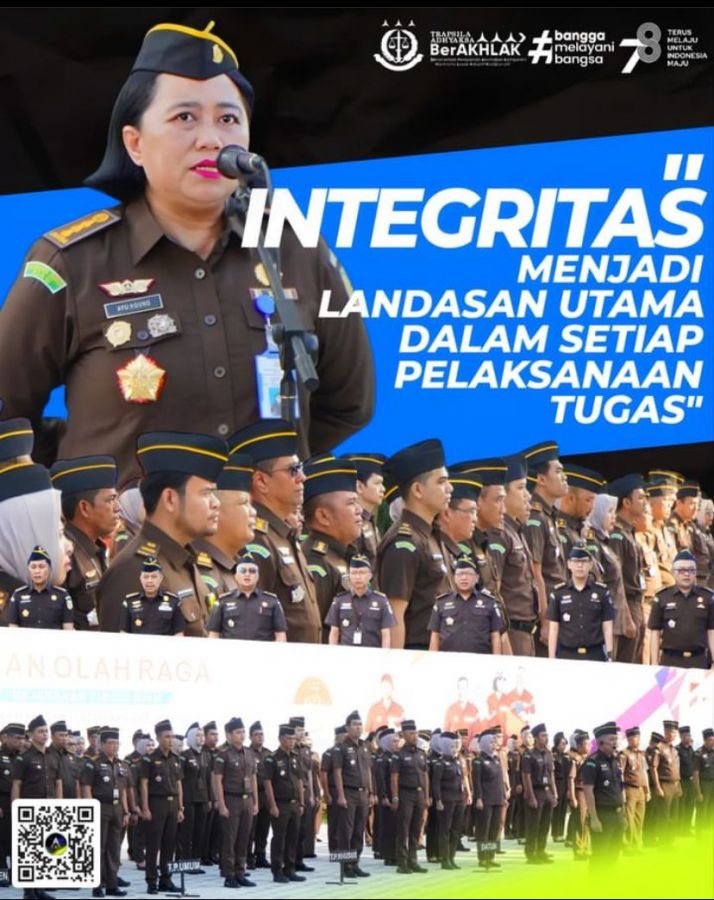 Aswas Kejati Riau Pimpin Apel Pagi, Soroti Integritas dan Persiapan Hari Bhakti Adhyaksa ke-63