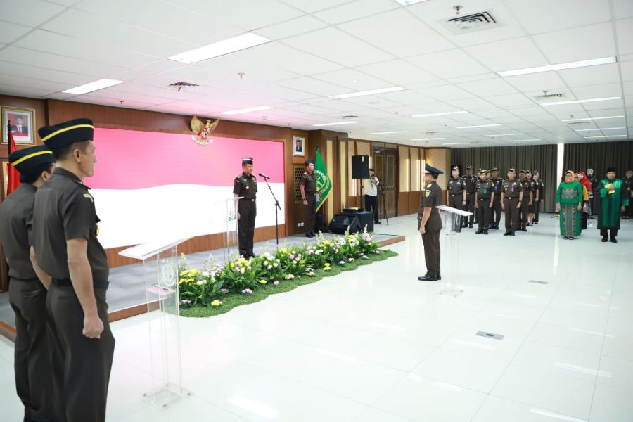 Jaksa Agung Muda Pidana Militer Lantik Pejabat Eselon II, III, dan IV di Lingkungan JAMPIDMIL