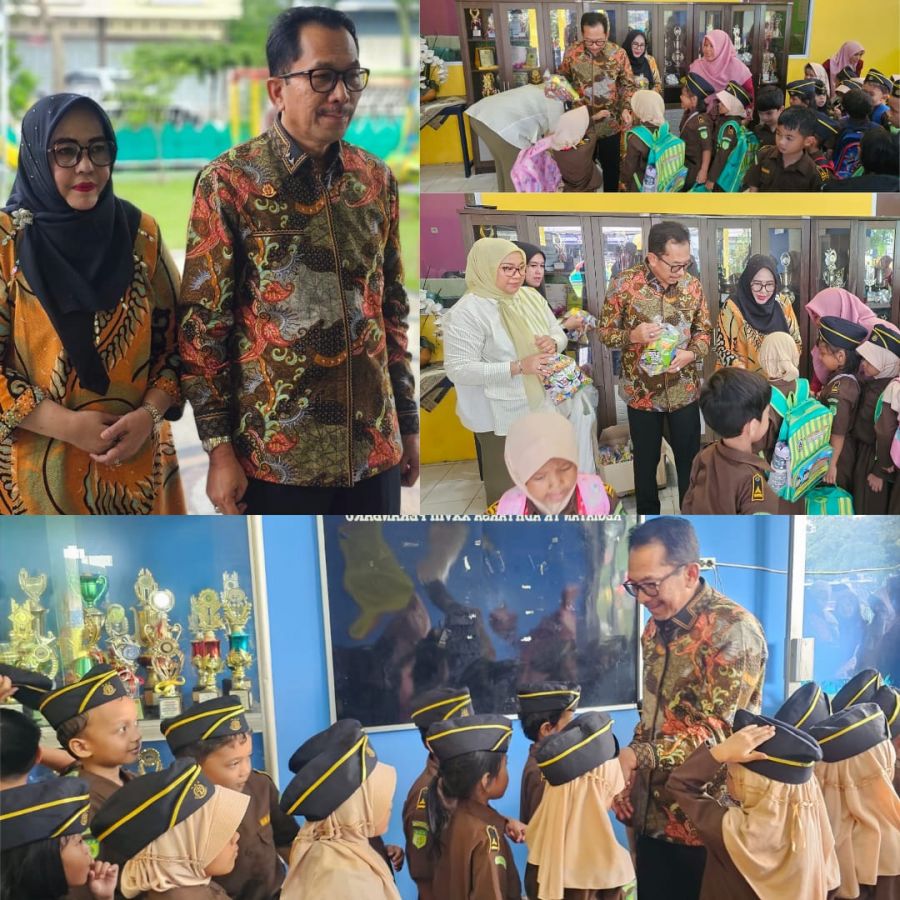 Kajati dan Ketua IAD Wilayah Riau Kunjungi TK Adhyaksa XXVIII Pekanbaru