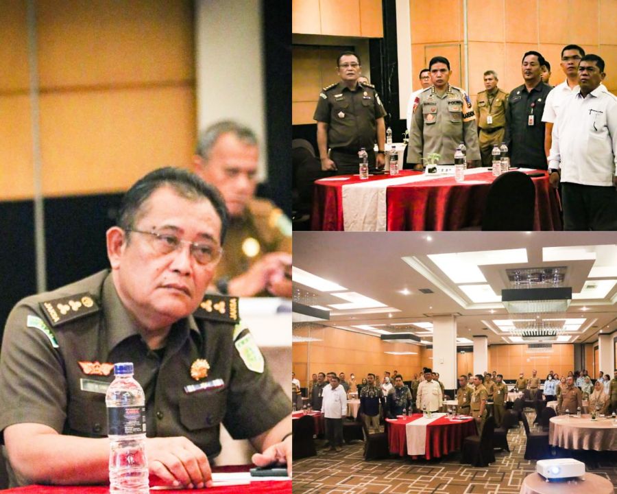 Kajati Riau Hadiri Rakor Tim Terpadu Rencana Aksi Penanganan Konflik Sosial Provinsi Riau 2023