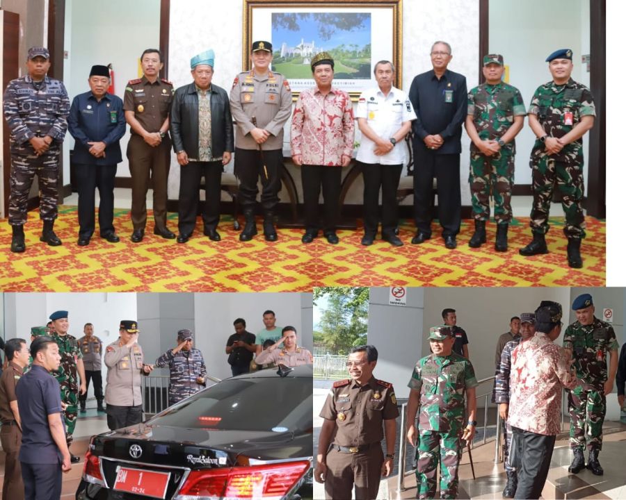 Kajati Riau Sambut Kunker Ketua Mahkamah Agung di Provinsi Riau