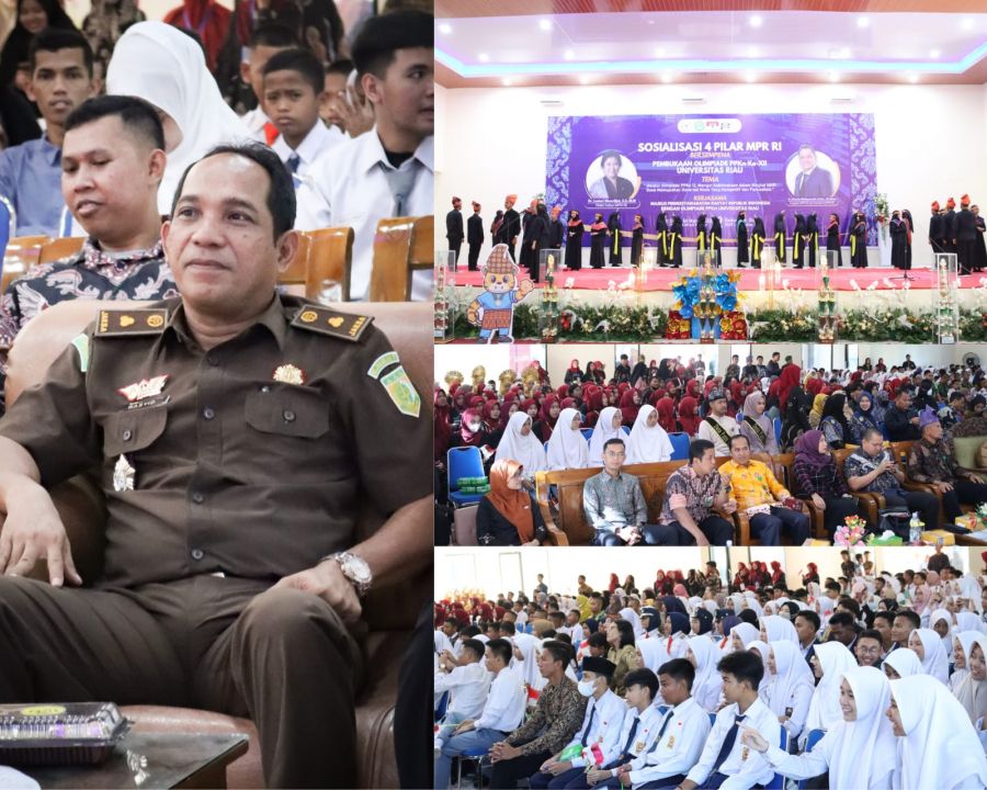 Kasi Teknologi Informasi dan Produksi Bidang Intelijen Kejati Riau Hadiri Sosialisasi 4 Pilar MPR RI