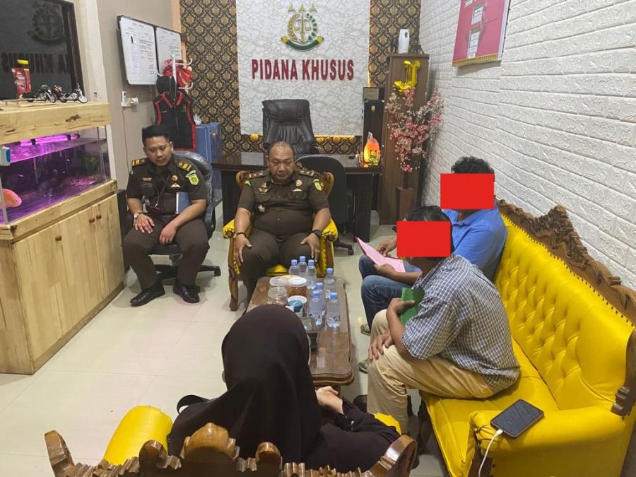 Kejari Inhil Tetapkan 4 Tersangka Dugaan Tipikor Pembangunan USB SMAN 1 Tembilahan