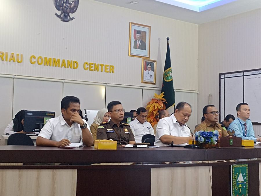 Koordinator Datun Kejati Riau Hadiri Rakor Pengendalian Inflasi 2023 secara Virtual