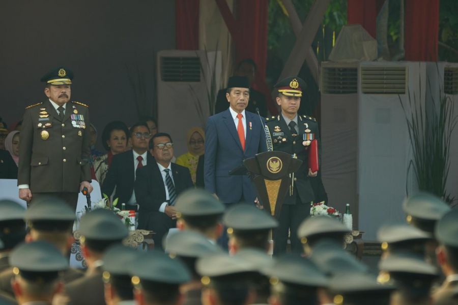 Presiden Jokowi Pimpin Upacara Hari Bhakti Adhyaksa ke-63: Penegakan Hukum Tegas dan Humanis