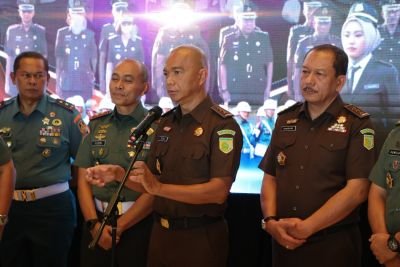 JAM-Intelijen dan Puspom TNI Tandatangani Perjanjian Kerja Sama untuk Penguatan Penegakan Hukum